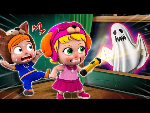 Monster In The Dark Song + Wheels On the Bus - Funny Songs and More Nursery Rhymes &amp; Kids Songs