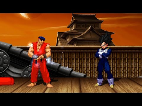 ICE RYU vs VEGETA - High Level Insane Fight!