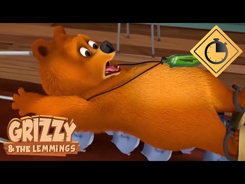 🐻15 minutes of Grizzy &amp; the Lemmings // Compilation #5 - Grizzy &amp; the Lemmings