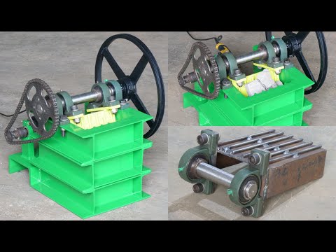 Diy Jaw Rock Crusher Build | Homemade Jaw Rock Crusher Using Drill Machine | Diy Rock Crusher