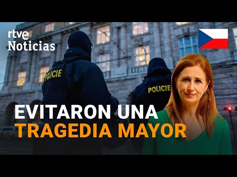 PRAGA: La POLIC&Iacute;A difunde IM&Aacute;GENES de su ACTUACI&Oacute;N para DEFENDERSE de la CR&Iacute;TICAS | RTVE