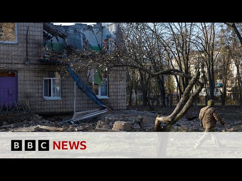 Ukraine&amp;rsquo;s capital Kyiv hit by biggest drone attack since war began &amp;ndash; BBC News