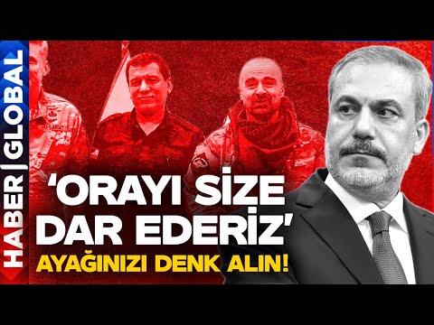 Hakan Fidan &quot;Orayı Size Dar Ederiz&quot; Diyerek A&ccedil;ık A&ccedil;ık Uyardı!