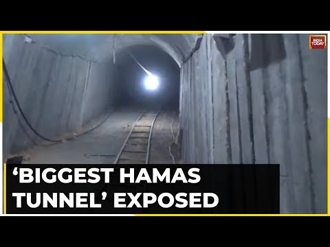 Israel Uncovers 'Biggest Hamas Tunnel' Near Gaza Border | Israel-Hamas War