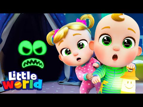 Monsters In The Dark | Kids Songs &amp; Nursery Rhymes by Little World