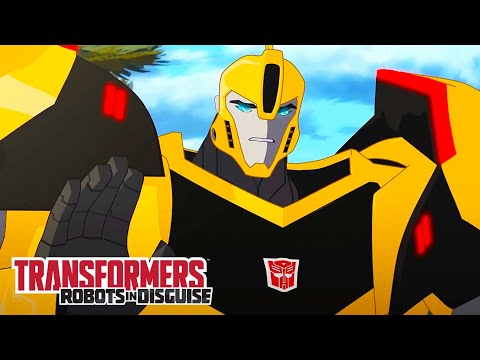 Bumblebee Arrives! | Robots in Disguise | Compilation | Animation | Transformers Official