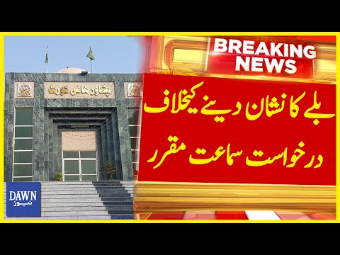 Hearing of the Application Against Giving the Bat Sign is Scheduled | Breaking News | Dawn News