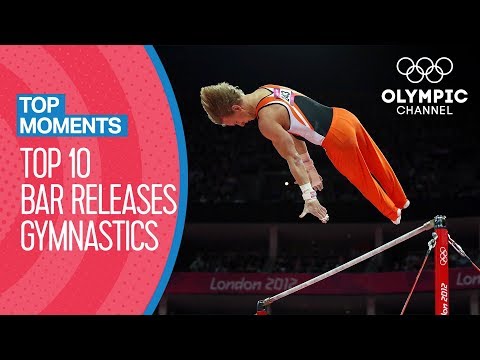 Top 10 Gymnastics Horizontal Bar Releases at Olympic Games | Top Moments