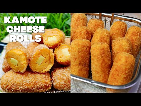 Kamote Cheese Rolls | Gawin mo to sa Kamote | Tiyak na Magugustuhan ng mga Bata!