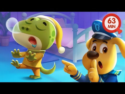 Shh! He's Sleepwalking | Safety Education | Cartoons for Kids | Sheriff Labrador New Episodes