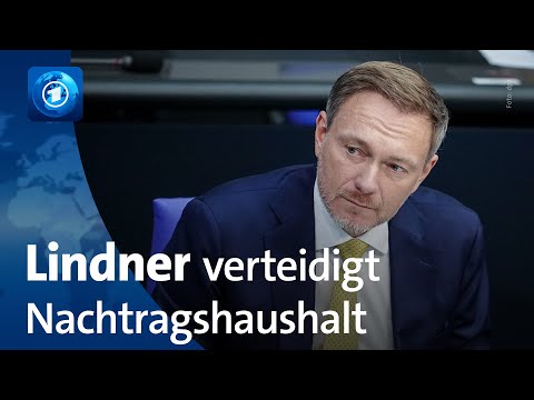 Haushaltskrise: Lindner h&auml;lt an Schuldenbremse f&uuml;r 2024 fest