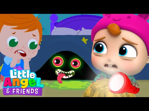 Don't Be Scared Of The Dark | Baby John | Little Angel And Friends Fun Educational Songs