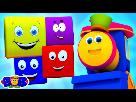 Bob Colors Ride + More Nursery Rhymes &amp; Cartoon Videos for Babies by Bob The Train