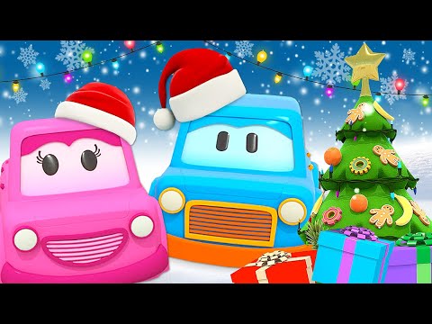 Christmas cartoons for kids &amp; cartoon cars for kids - Christmas tree &amp; car cartoons for babies.