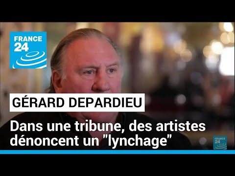 Depardieu: Dans une tribune, des artistes d&eacute;noncent un &quot;lynchage&quot; du &quot;monstre sacr&eacute;&quot; du cin&eacute;ma