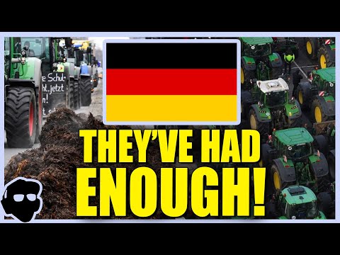 German Farmers Take to the Streets - Gov't Uses Tired Old Narrative