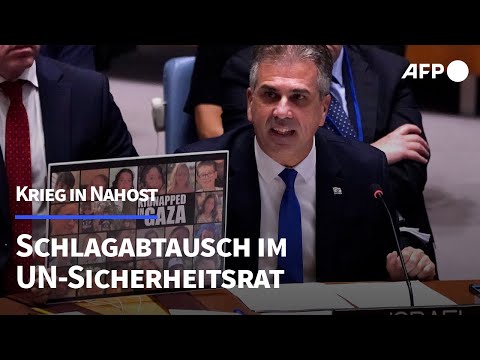 Israel und Pal&auml;stinenser: Schlagabtausch im UN-Sicherheitsrat | AFP