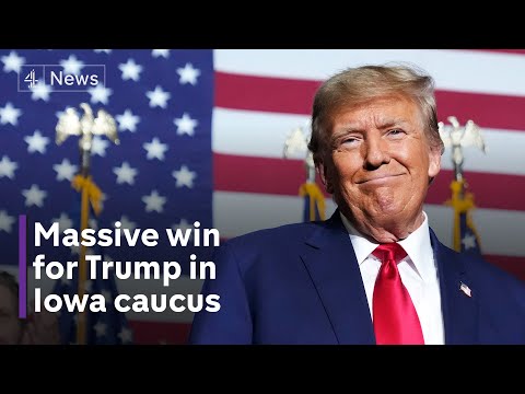 What does Donald Trump&rsquo;s record win in Iowa mean for Republicans and the US?