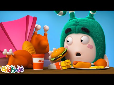 ODDBODS | Food Baby! | Oddbods Full Episode Compilation! | Funny Cartoons for Kids