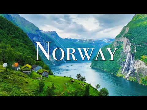 FLYING OVER NORWAY(4K UHD): Calming Norwegian Nature.