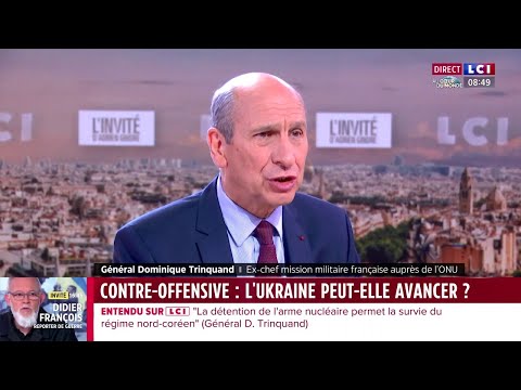 &quot;Les Chinois ont int&eacute;r&ecirc;t &agrave; ce que la guerre en Ukraine dure&quot;, pour le G&eacute;n&eacute;ral Trinquand