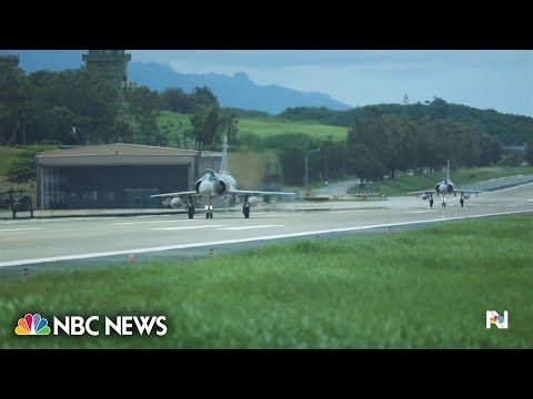 Inside a Taiwan military base preparing for Chinese invasion threat