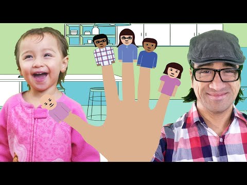 Finger Family Song | Daddy Finger | Kids Songs &amp; Nursery Rhymes | Van Sereno