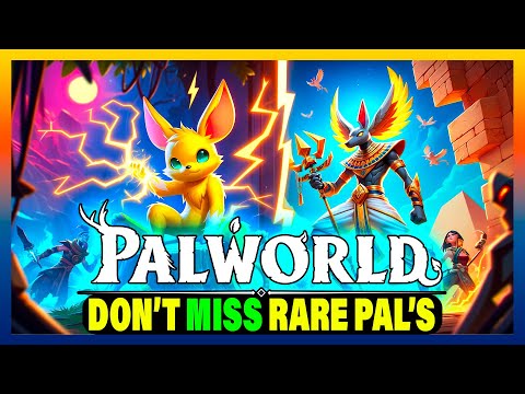 Palworld - What Are Alpha, Lucky &amp; Fusion Pal's? Don't Miss The Rarest Pal's