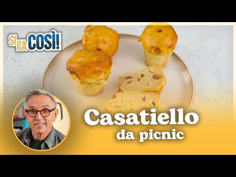 Casatiello da picnic - Si fa cos&igrave; | Chef BRUNO BARBIERI