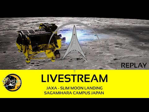 JAXA - SLIM MOON LANDING