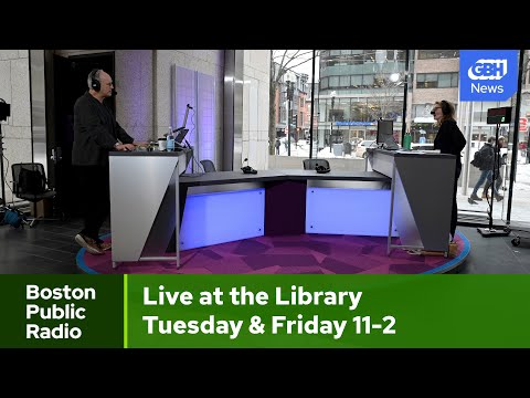 Boston Public Radio Live from the Boston Public Library, Tuesday, Jan. 24 2023