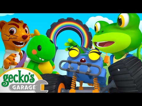 Molly's Lost Teddy Adventure | Gecko's Magical World | Animal &amp; Vehicle Cartoons | Cartoons for Kids