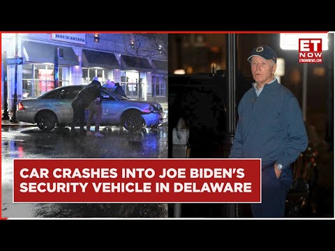 Joe Biden Car Crash: Car Rams Into Joe Biden's Security Vehicle In Delaware; Biden &amp; First Lady Safe