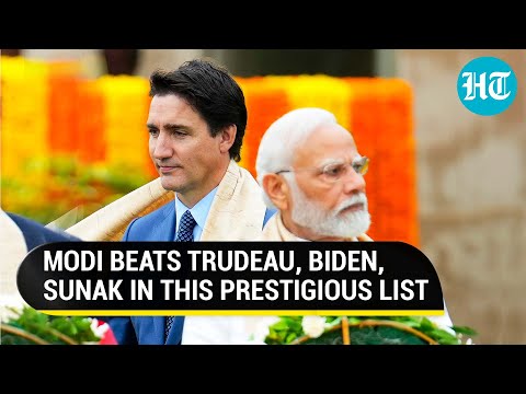 Watch PM Modi's Score As He Tops Global Leader Approval Ratings; Beats Trudeau, Biden, Sunak, &amp; More