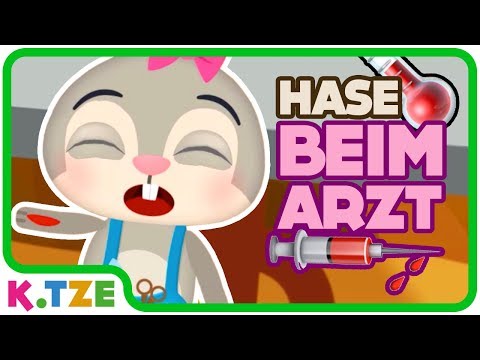 Der Hase hat eine Wunde 🐰 Tierarzt Spiel f&uuml;r Kleinkinder