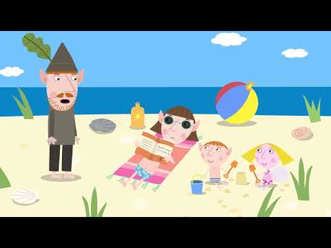 Ben and Holly's Little Kingdom | Beach Time! | Cartoons For Kids