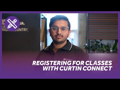 Registering for Classes with Curtin Connect