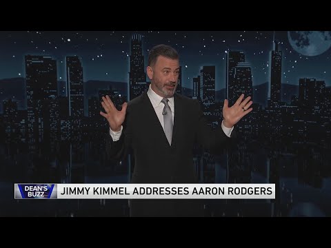 Jimmy Kimmel rips Aaron Rodgers in latest late-night monologue