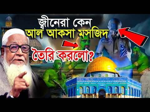 জ্বীনেরা কেন আল আকসা মসজিদ তৈরি করলো ? আল্লামা লুৎফুর রহমান ওয়াজ Allama Lutfur Rahman New Waz 2024