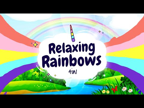 Sleep Meditation for Children | RELAXING RAINBOWS 4in1 | Sleep Story for Kids