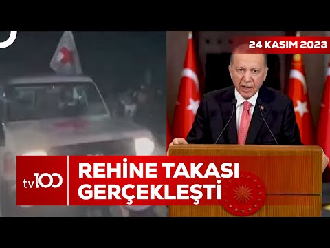 İsrail S&amp;ouml;z Verdiği 39 Filistinli Rehineyi Serbest Bıraktı | Ece &amp;Uuml;ner ile TV100 Ana Haber