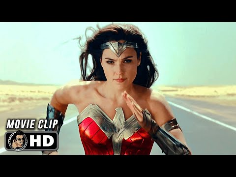 WONDER WOMAN 1984 Clip - &quot;Highway Fight&quot; (2020)