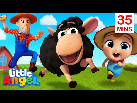 Baa Baa Black Sheep + More Little Angel Kids Songs &amp; Nursery Rhymes