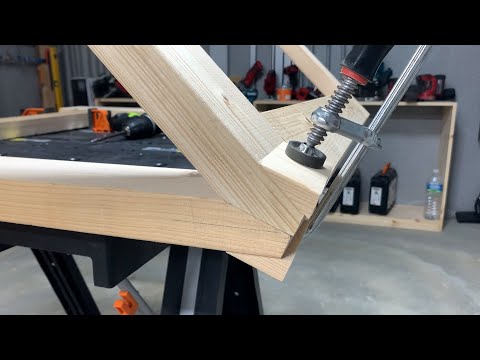 Making A Simple Style Folding Sawhorse / Feats. WORX WX051, WX531, WX176, WX820 / Woodworking