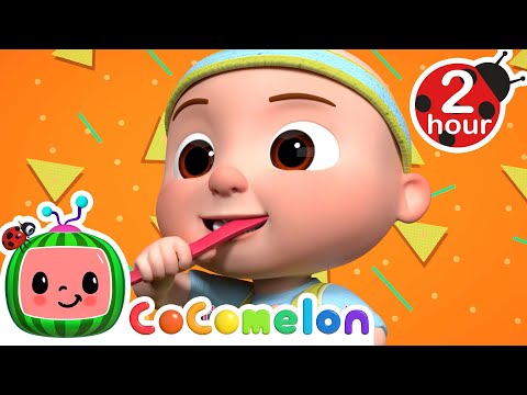 🦷 Brush It! | Dancing Singalong | CoComelon | Kids Songs &amp; Nursery Rhymes