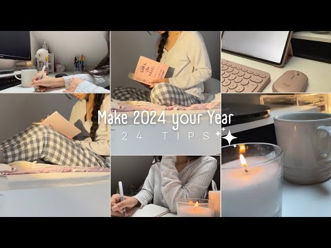 24 things to do before 2024 | how to stick to your goals + reinvent yourself