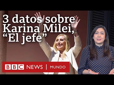 3 datos de Karina Milei, la hermana del presidente de Argentina a quien &eacute;l mismo llama &quot;El Jefe&quot;