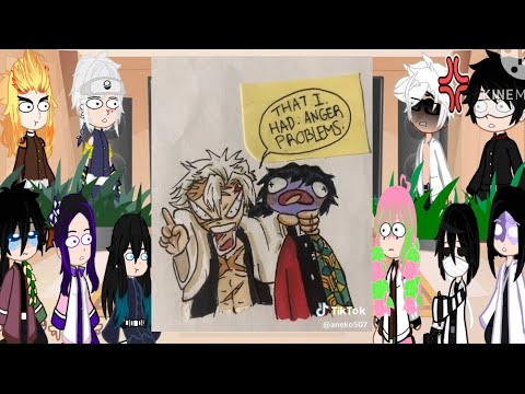 |Hashiras react to my Fyp Funny|KNY|Demon Slayer|