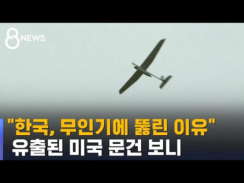 '한국이 북한 무인기에 뚫린 이유'&hellip;미 기밀 문서 보니 / SBS 8뉴스