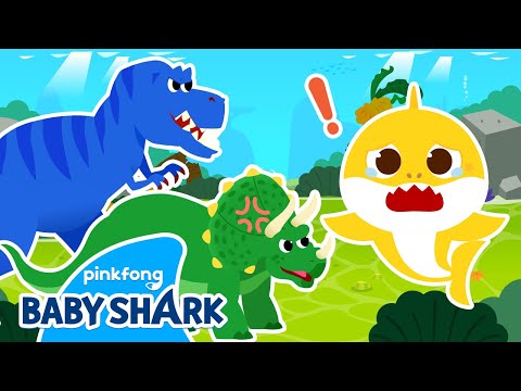 [TOP 3] Baby Shark Dinosaur Stories | +Compilation | Peekaboo &amp; Hide and Seek | Baby Shark Official